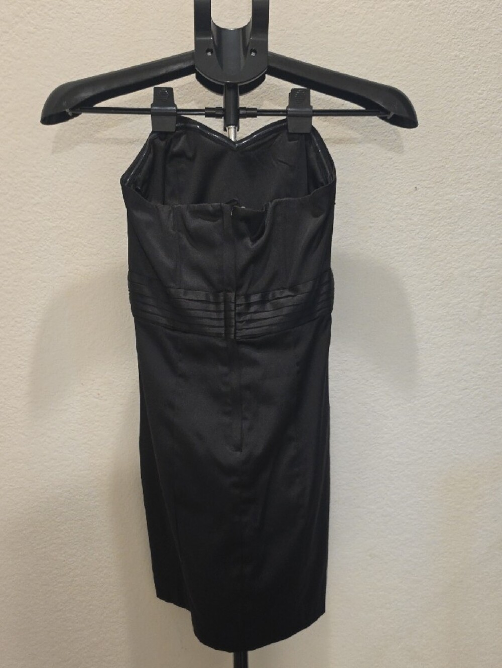 Strapless Black Cocktail Dress - Picture 2 of 3